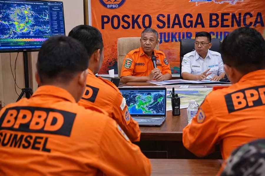 BPBD Sumsel Tingkatkan Kewaspadaan Hadapi Puncak Musim Hujan