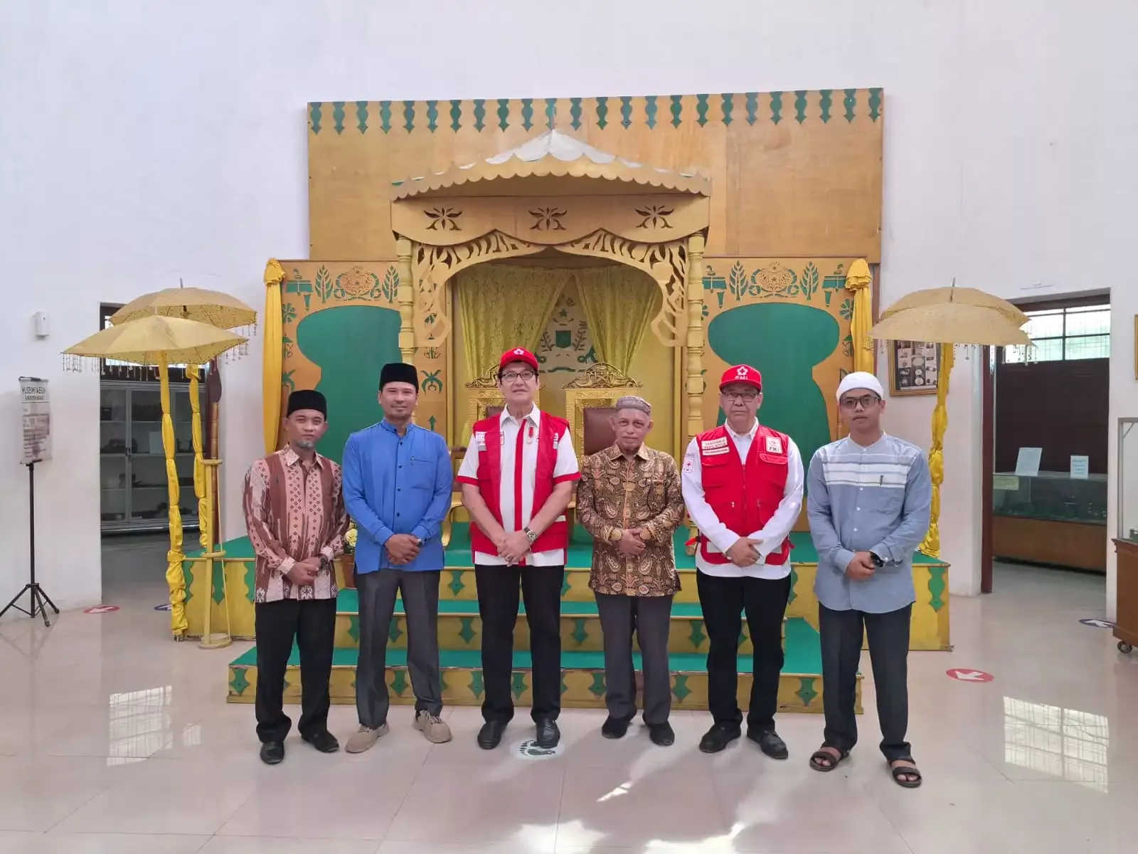 PMI Sumut Serahkan Bantuan Pascabanjir di Jantung Sejarah Tanjungpura