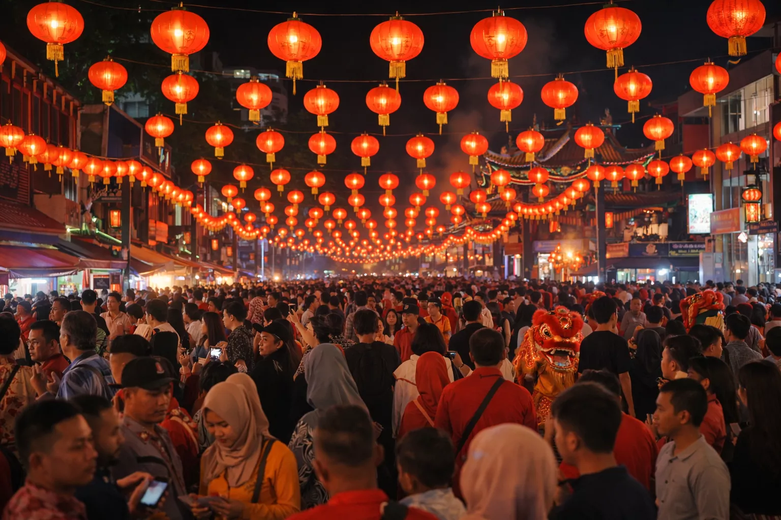 Cahaya Harapan di Kota Khatulistiwa: Ribuan Lampion Semarakkan Imlek dan Harmoni di Pontianak