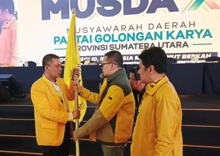 Andar Amin Harahap Resmi Pimpin Golkar Sumatera Utara Periode 2025–2030