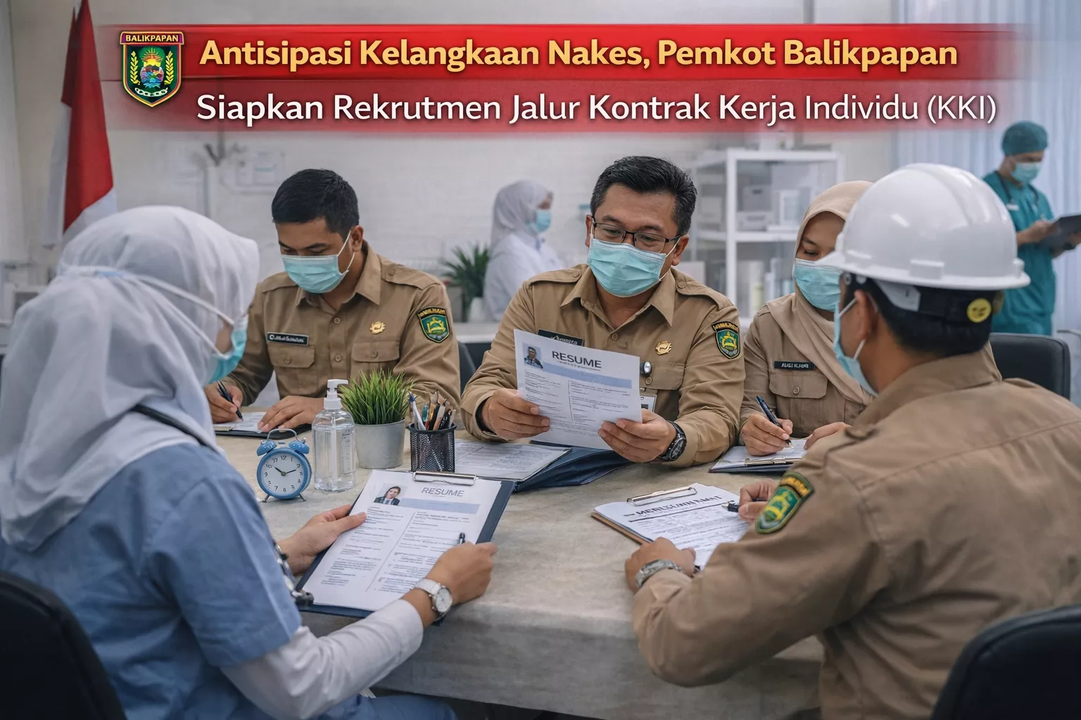 Antisipasi Kelangkaan Nakes, Pemkot Balikpapan Siapkan Rekrutmen Jalur Kontrak Kerja Individu (KKI)