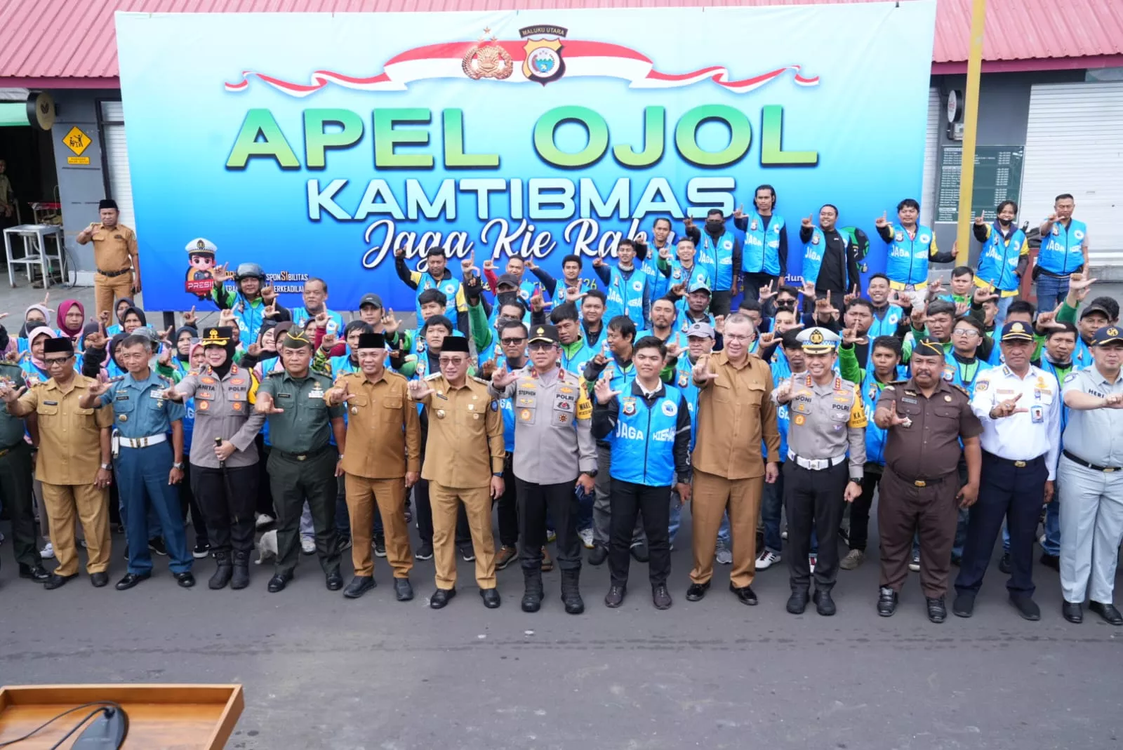 Gubernur Sherly Tjoanda Instruksikan Seluruh Pemda Dukung Program Ojol Kamtibmas Jaga Kie Raha