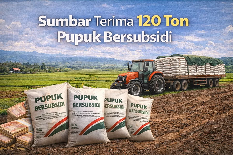 Sumbar Terima 120 Ton Pupuk Bersubsidi untuk Dukung Perikanan Budi Daya