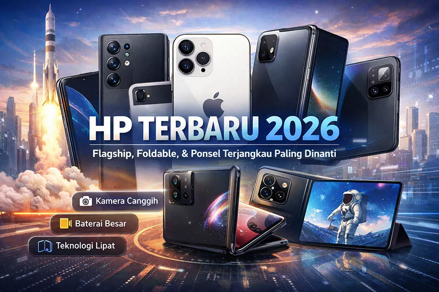 Daftar HP Terbaru 2026 yang Akan Rilis: Flagship, Foldable, hingga Harga Terjangkau
