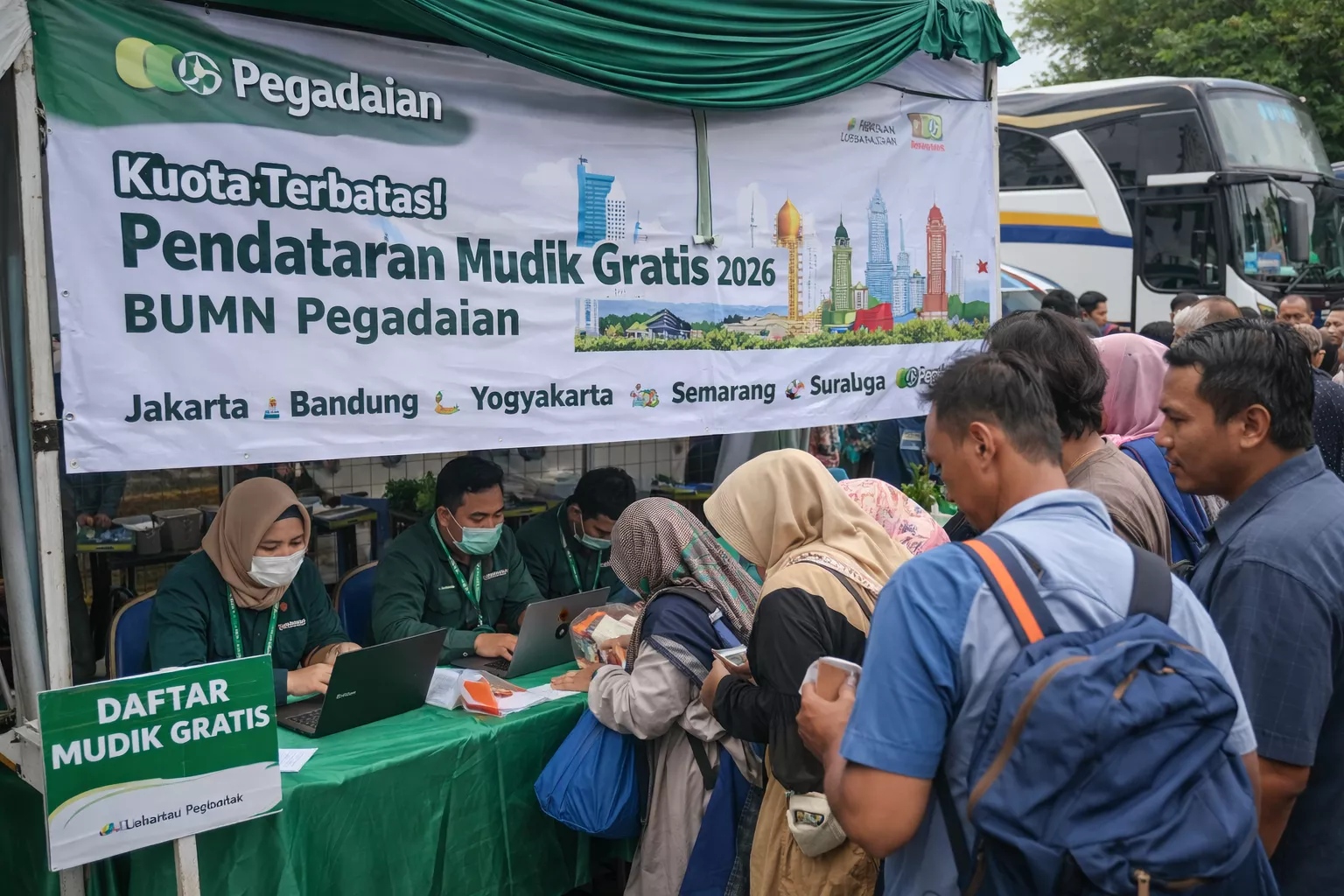 Mudik Lebaran 2026 Lebih Tenang, Pegadaian Kanwil III Palembang Hadirkan Program Gratis