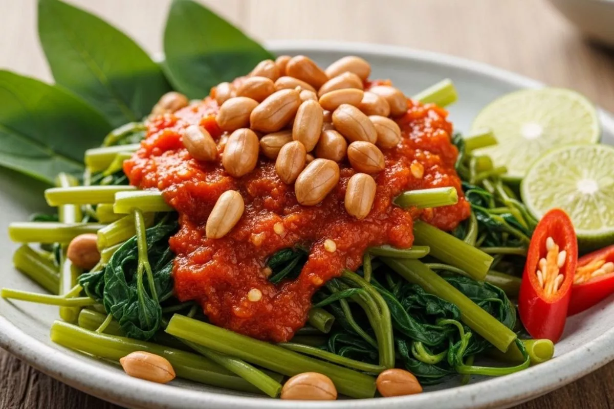 Resep Plecing Kangkung Khas Lombok, Pedas Segar dan Autentik