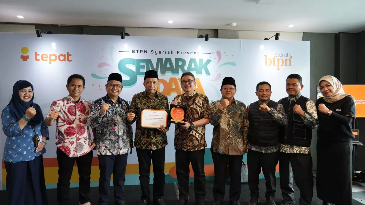 Dampingi 2.900 Nasabah, UMSU Raih Penghargaan Pemberdayaan Masyarakat