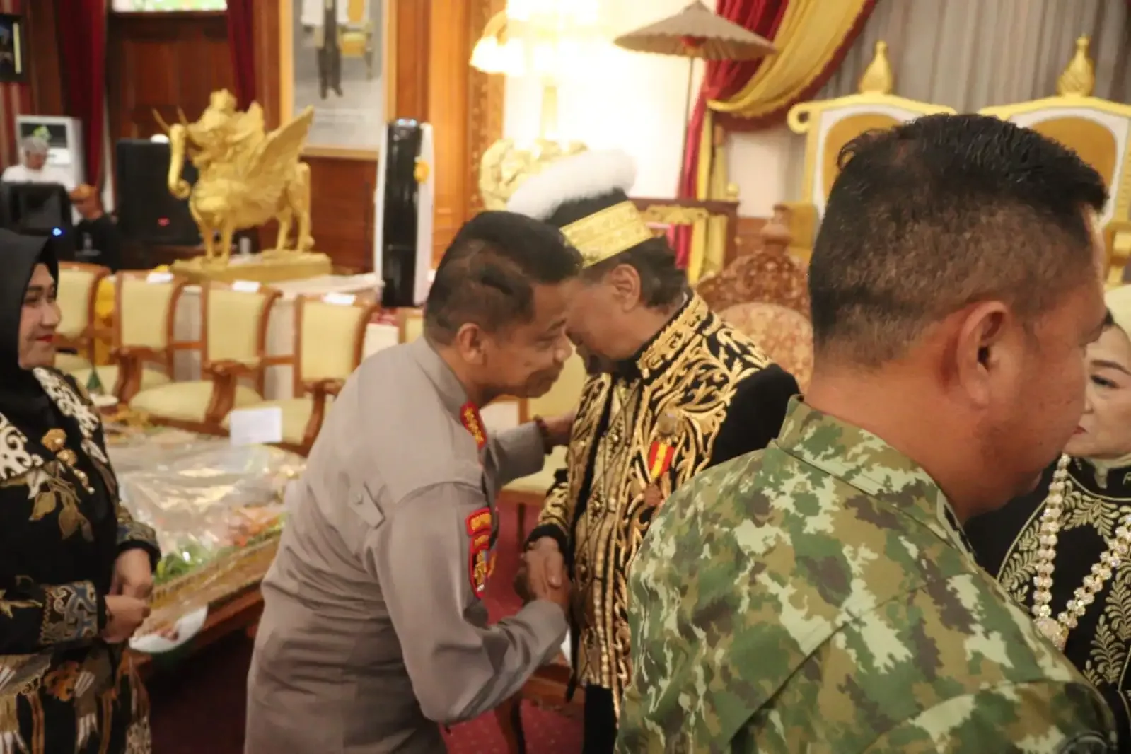 Hadiri Milad ke-75 Sultan Adji Muhammad Arifin, Kabid Propam Polda Kaltim Tegaskan Pentingnya Pelestarian Budaya