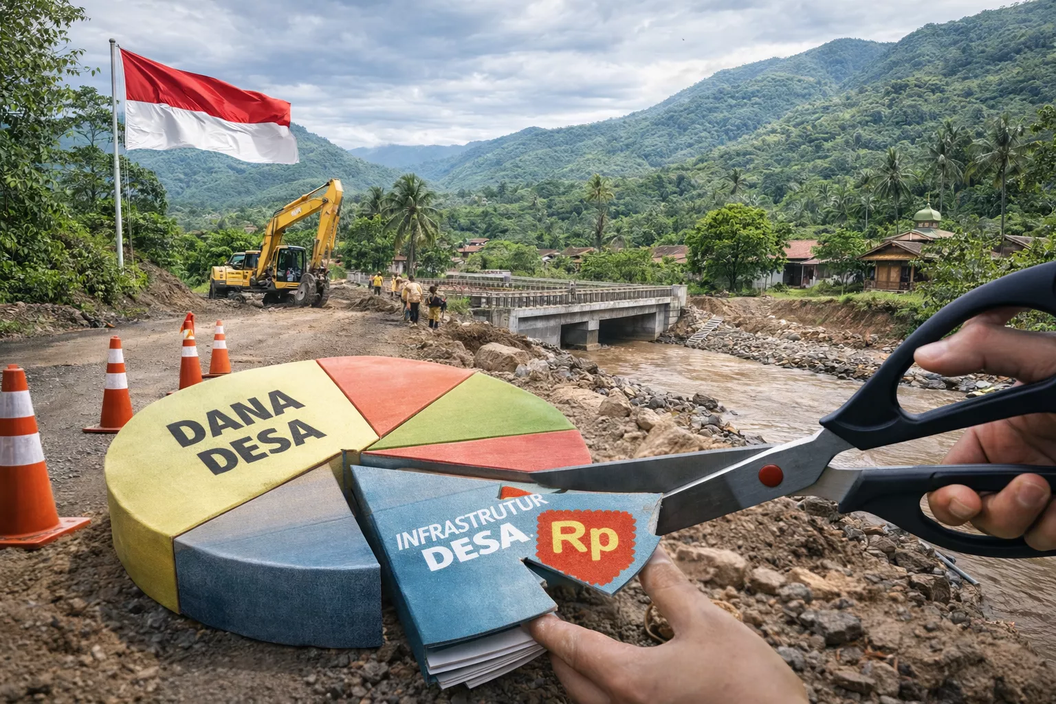 Pemotongan Dana Desa 2026 Dinilai Hambat Proyek Infrastruktur di Sumatera Utara