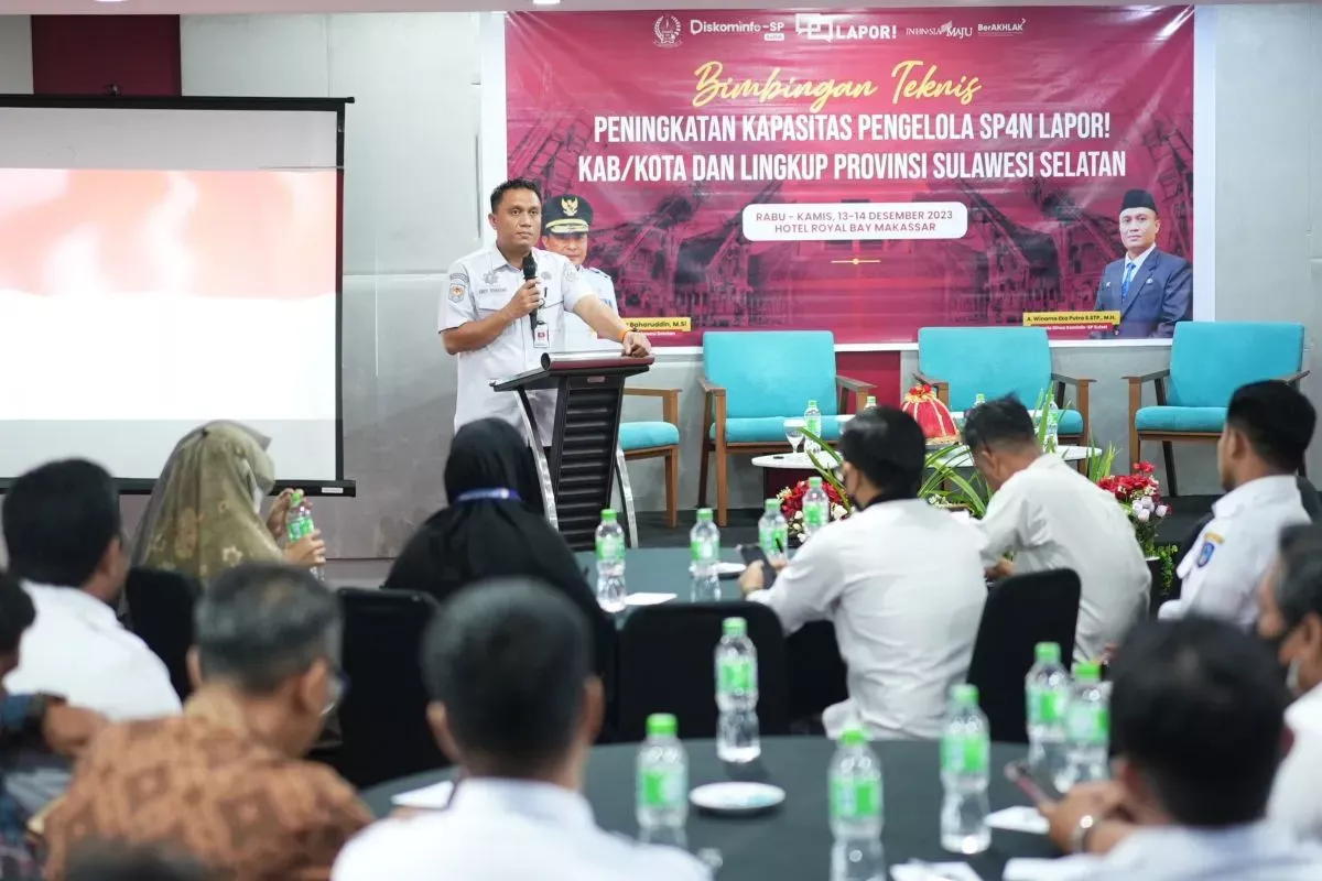 Pemprov Sulsel Perkuat Pengelolaan Pengaduan Publik Lewat Bimtek SP4N LAPOR Kemendagri se Sulawesi 2026