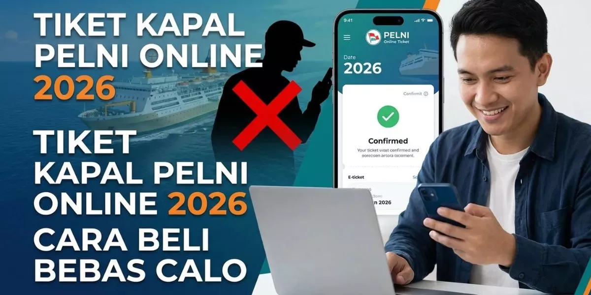 Tiket Kapal Pelni 2026 Bisa Dibeli Online, Bebas Calo dan Antre