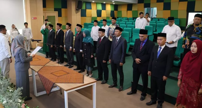 UINSU Medan Lantik Kaprodi–Sekprodi Baru, Ini Daftar Nama Lengkapnya