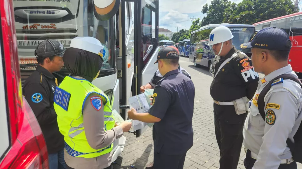 Ramp Check Angkutan Umum di Yogyakarta, Fokus Laik Jalan dan Administrasi