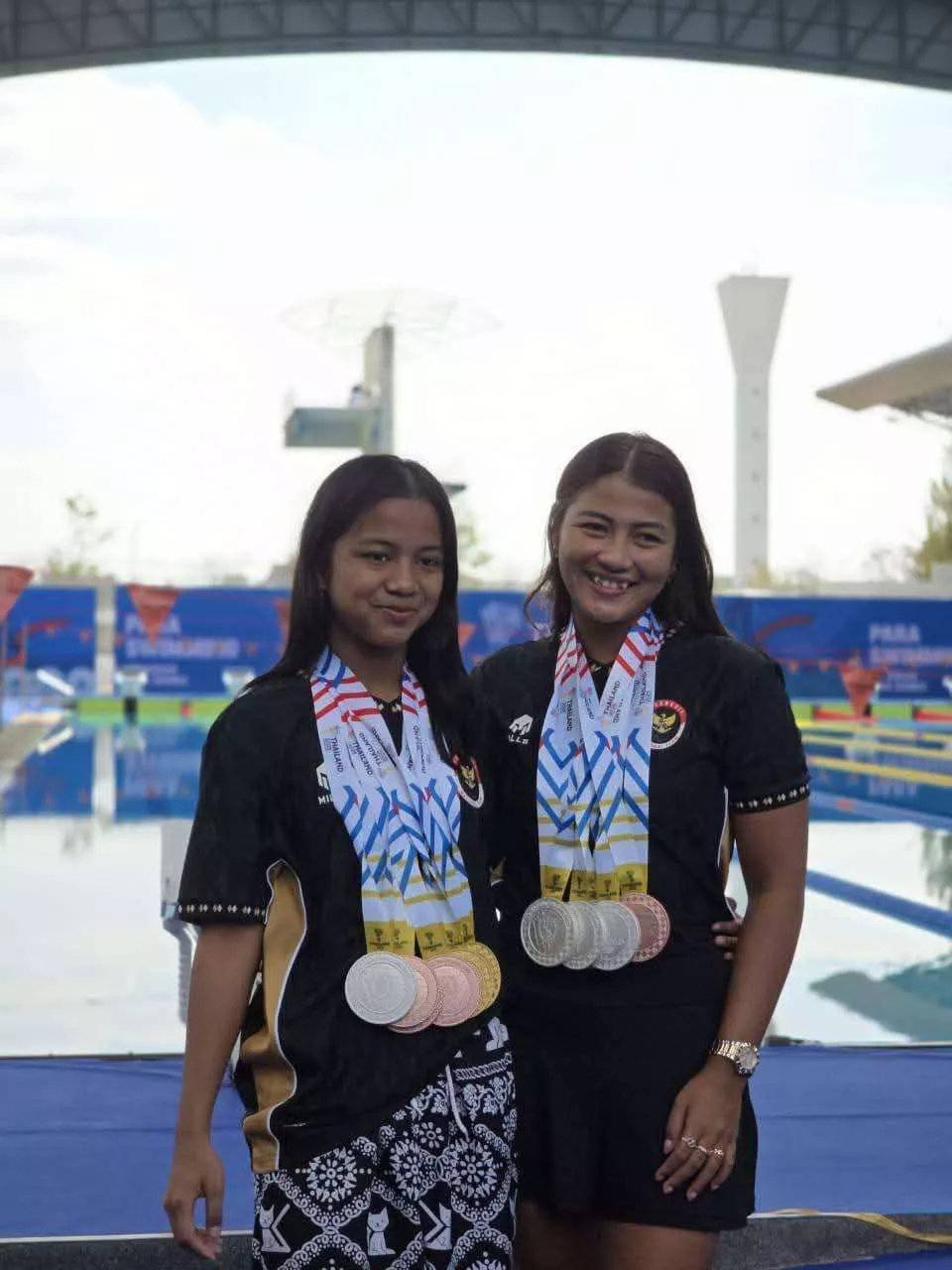 Dua Atlet Para Renang Sumbar Sumbang 11 Medali untuk Indonesia di APG Thailand 2026