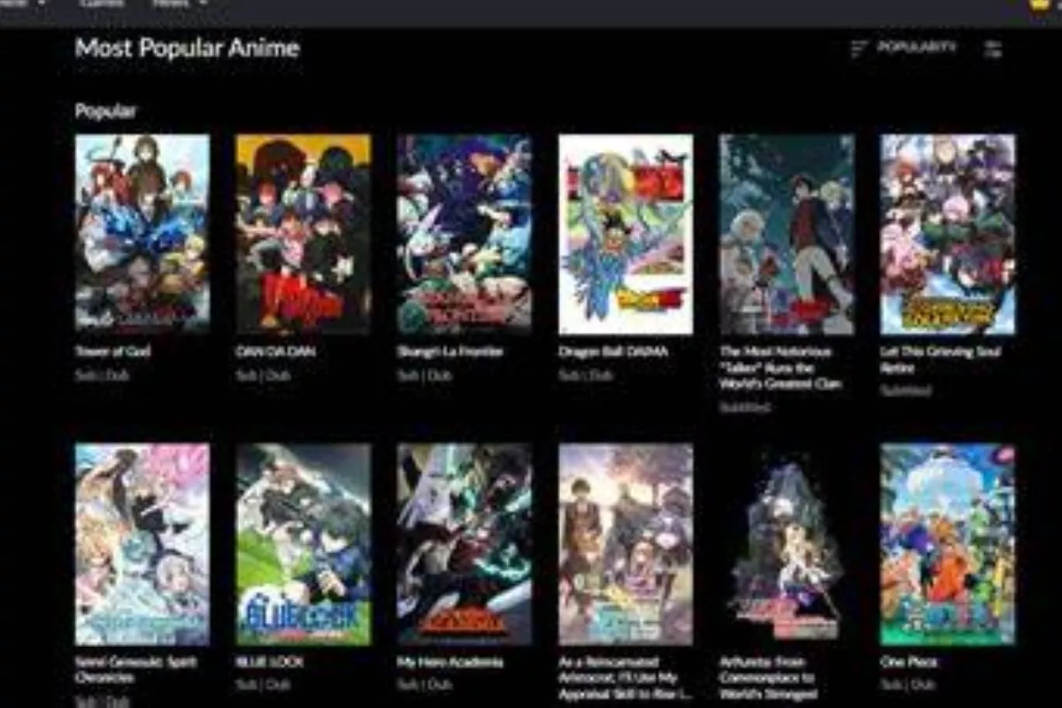 Aplikasi Nonton Anime Gratis, Ini Situs Alternatifnya