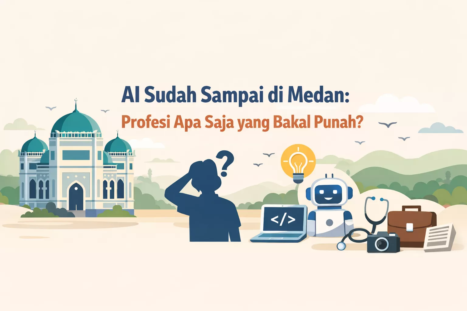 AI Sudah Sampai di Medan: Profesi Apa Saja yang Bakal Punah?