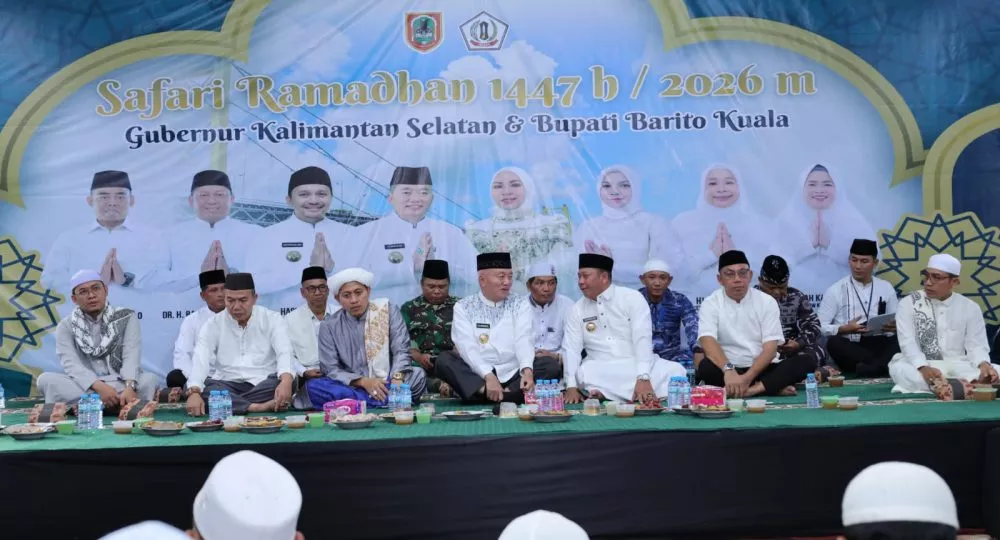Buka Puasa Bersama di RTH Jembatan Barito, Gubernur Kalsel Apresiasi Sinergi Pemkab Batola