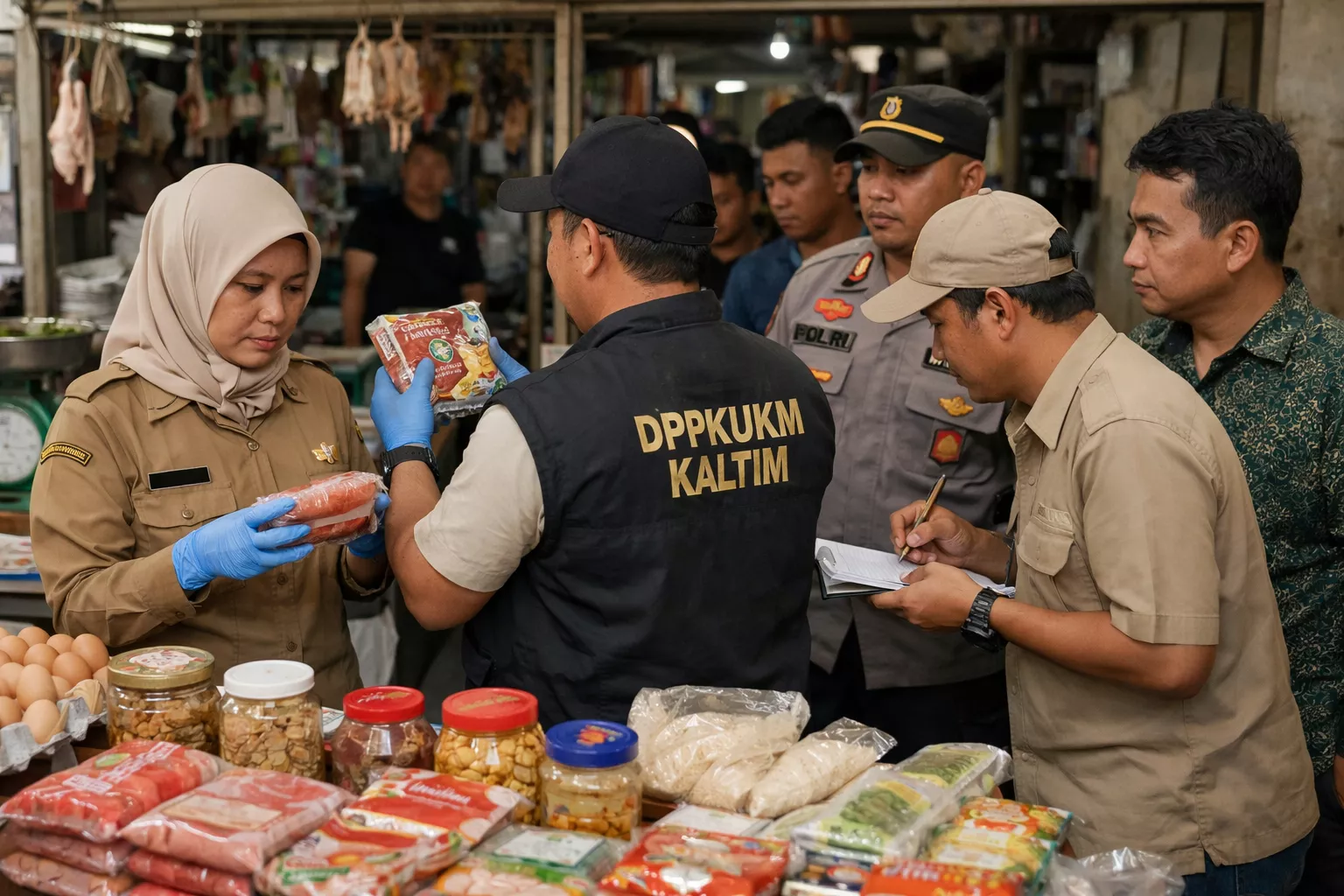 Sidak Jelang Ramadan: DPPKUKM Kaltim Temukan Produk Tak Halal dan Pelanggaran HET di Balikpapan
