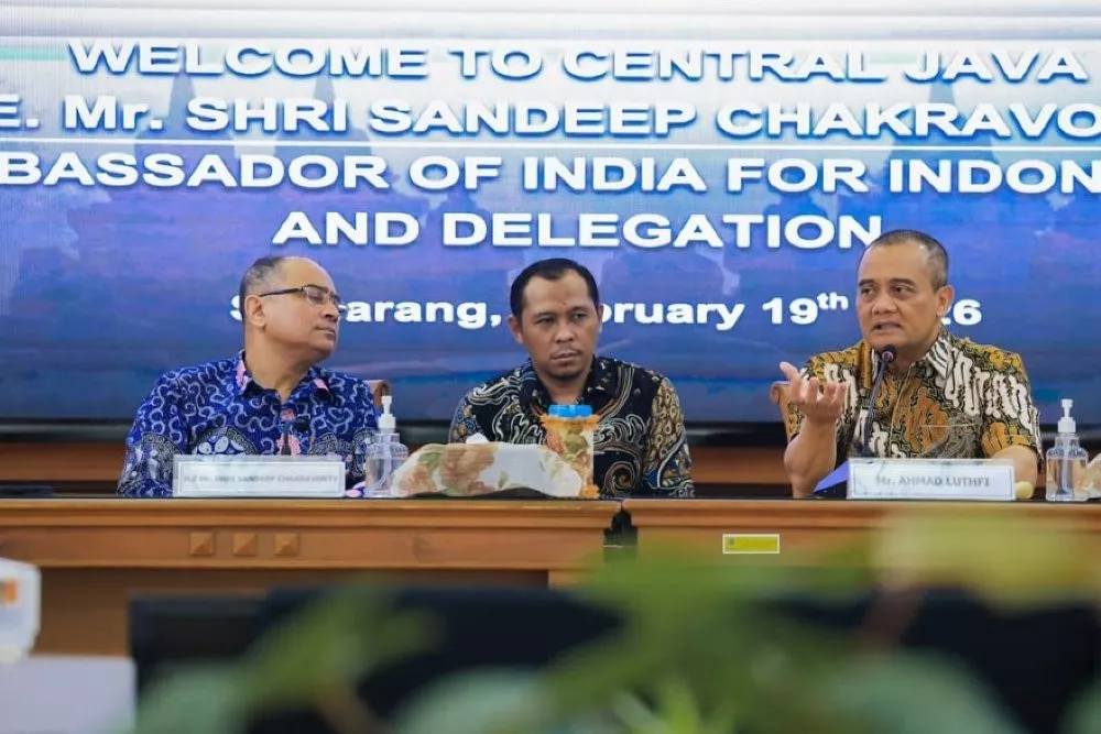 Temui Dubes India, Pemprov Jateng Dorong Investasi Medis dan Industri Garmen