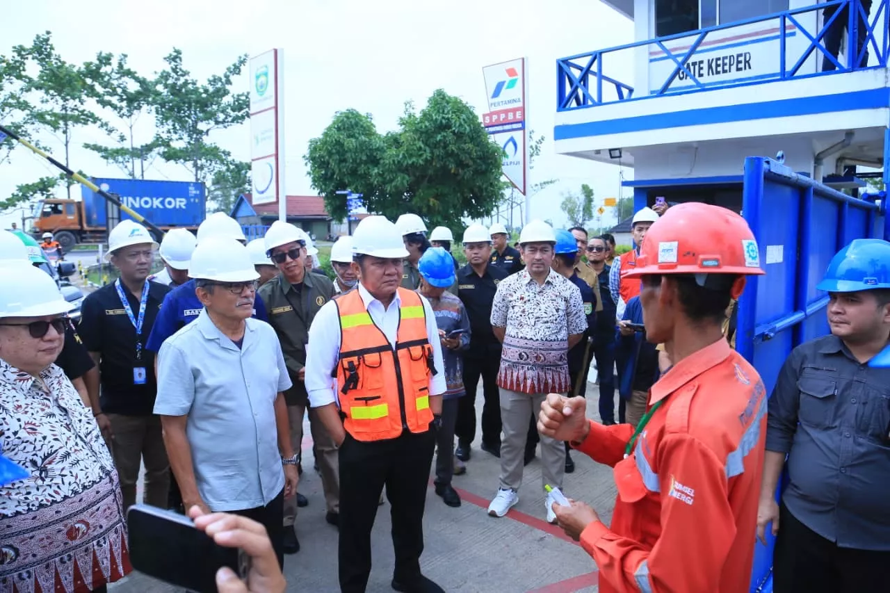 Kasus LPG Oplosan Terungkap, Gubernur Herman Deru Turun Langsung Awasi SPPBE