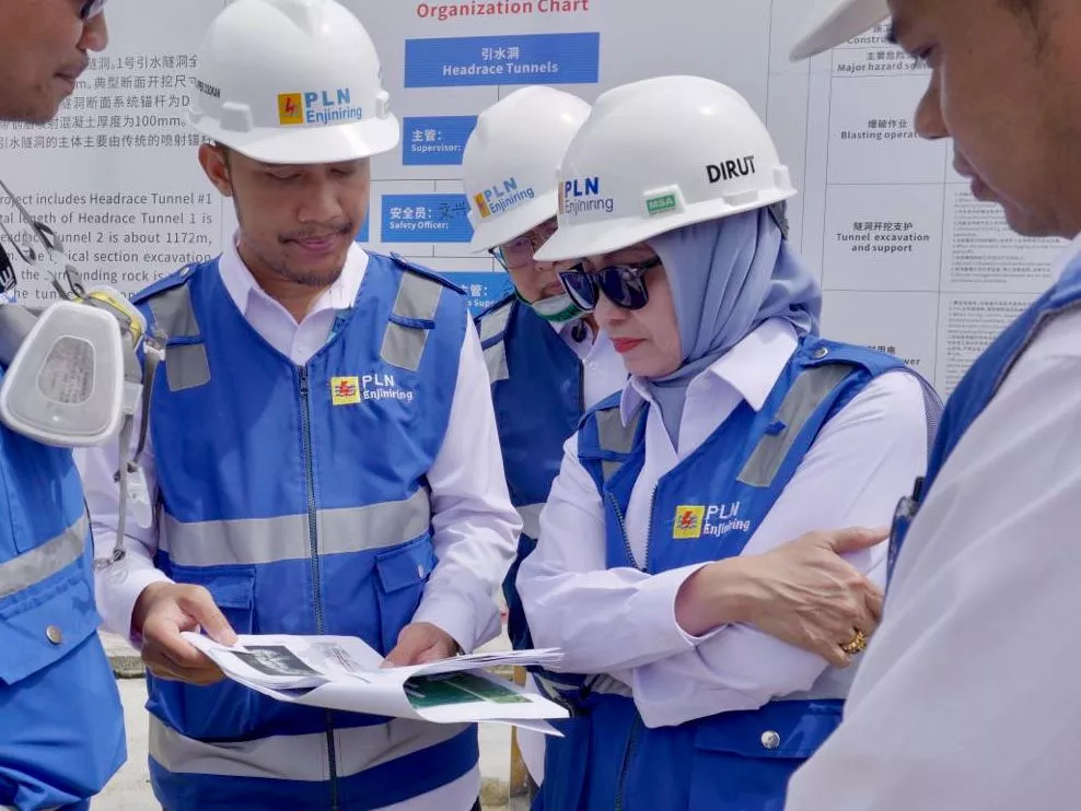 PLTA Upper Cisokan Jadi Fondasi Energi Hijau, PLN Enjiniring Pastikan Konstruksi Sesuai Standar