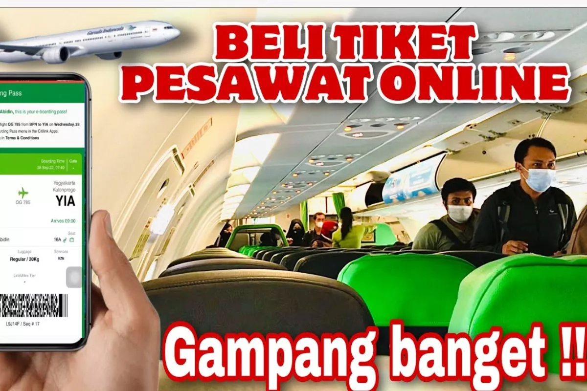 Cara Mudah Beli Tiket Pesawat Online, Kunci Perjalanan Modern