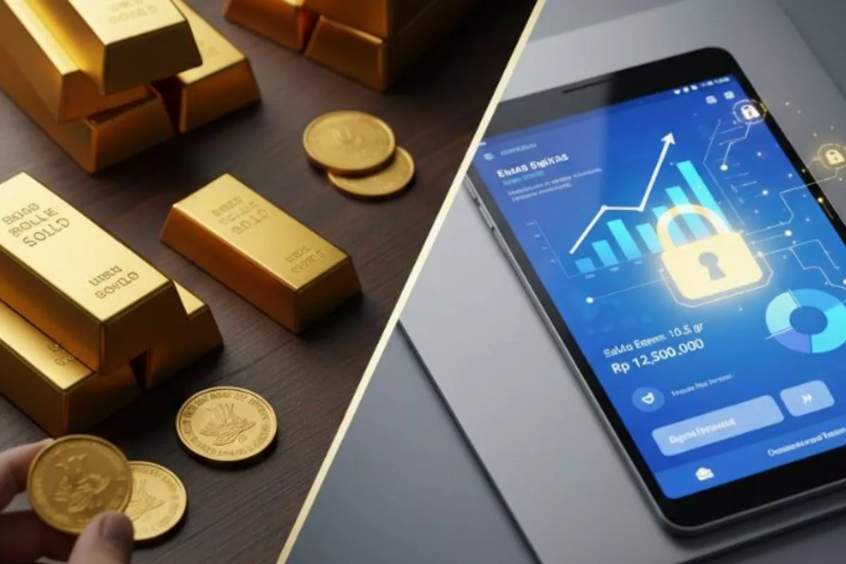Investasi Emas Digital vs Fisik Mana yang Aman untuk Masa Depan?