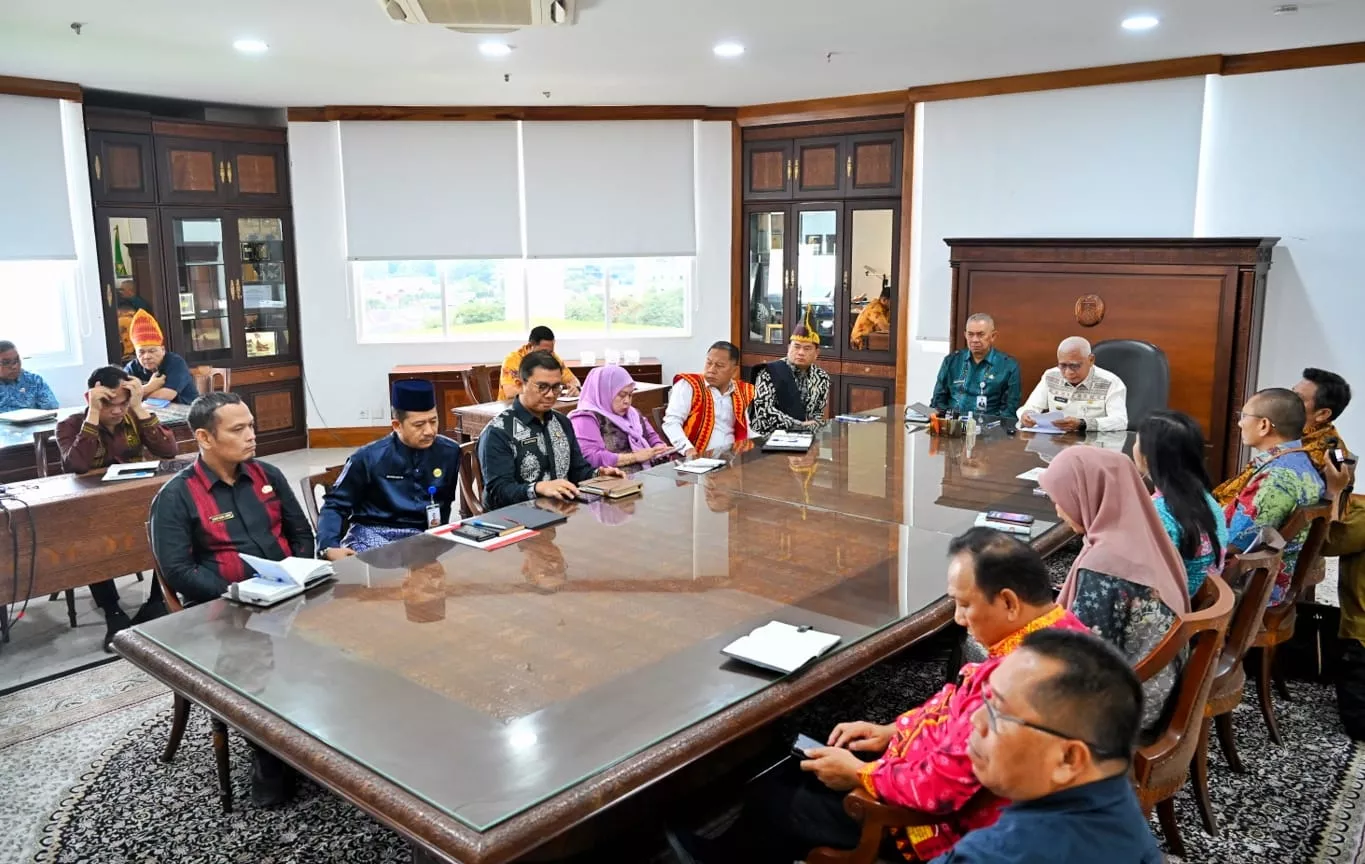 Kawal Akuntabilitas LKPD 2025, Wagub Sumut Surya Instruksikan OPD Kooperatif Selama Audit BPK