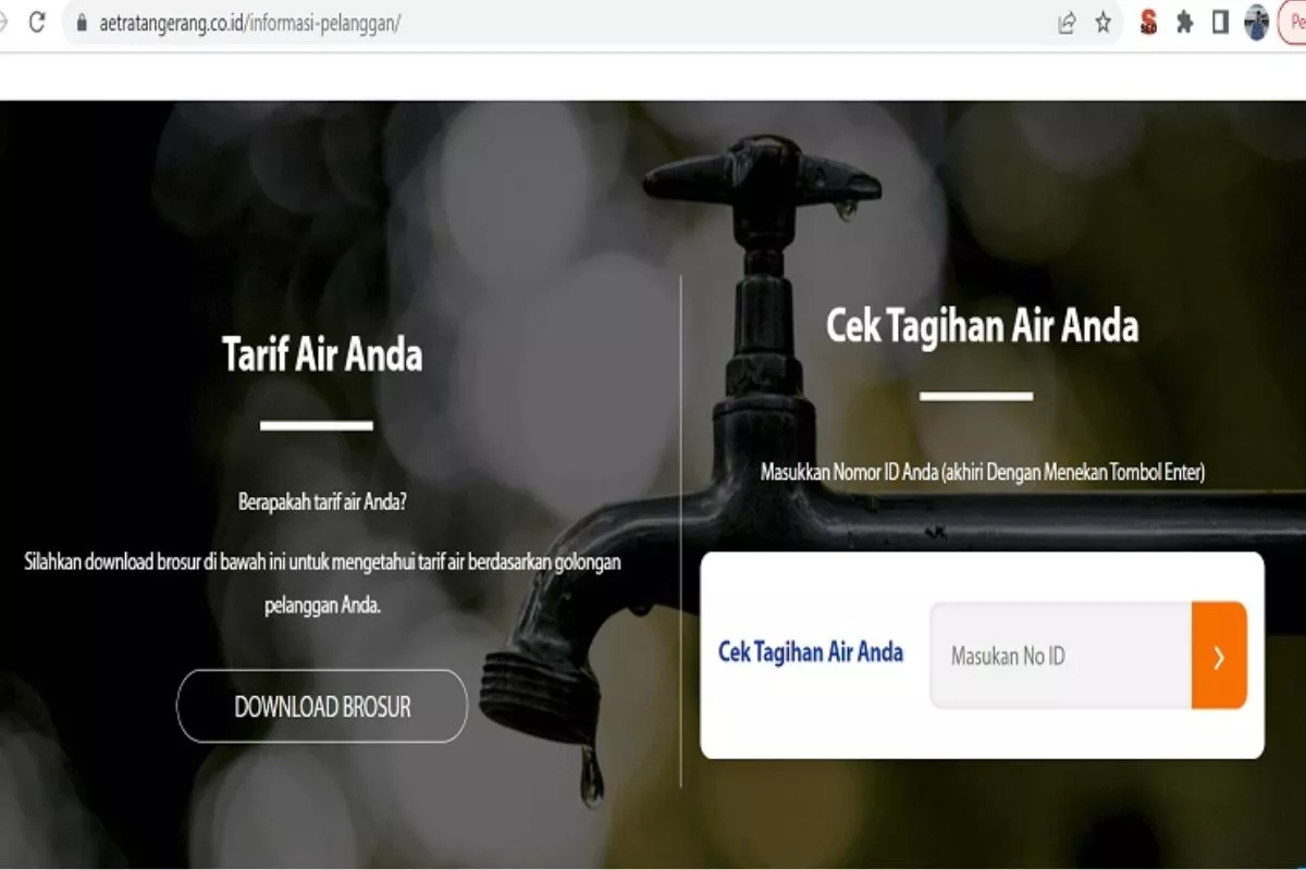 Cara Mudah Cek Tagihan PDAM Kota Lampung Secara Online