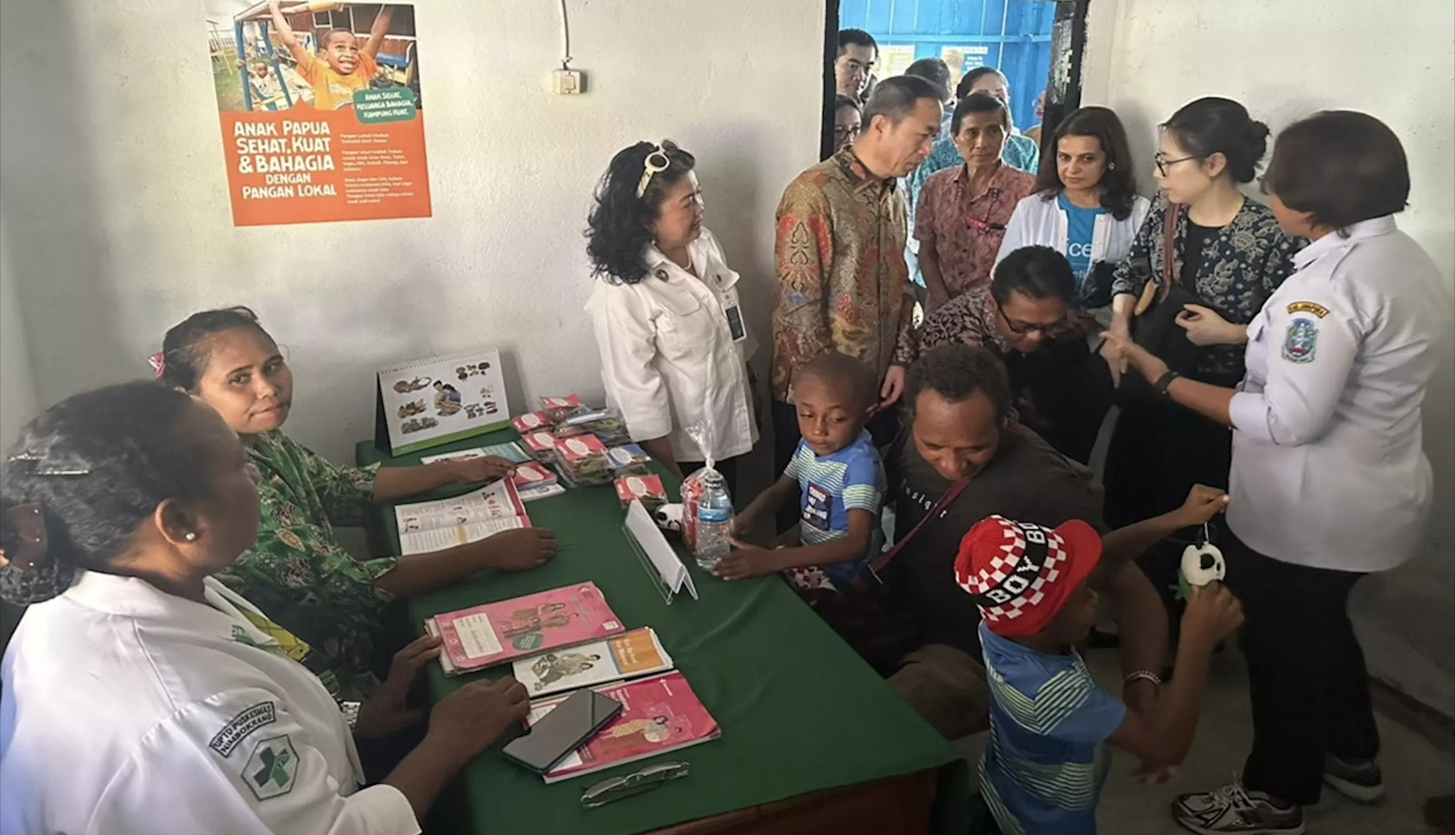 UNICEF Puji Program Makan Bergizi Gratis Indonesia di Papua