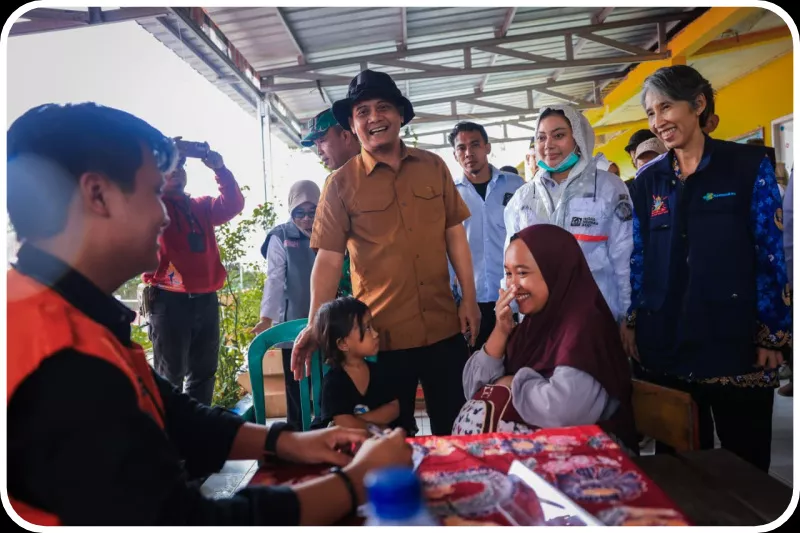 Mobil Spesialis Keliling Diterjunkan, Pemprov Jateng Perkuat Penanganan Pengungsi Brebes