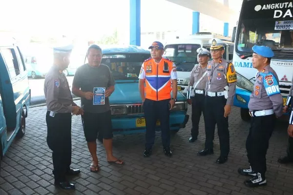 Operasi Keselamatan Samrat 2026 Dimulai, Lalu Lintas Sulut Tanpa Kecelakaan