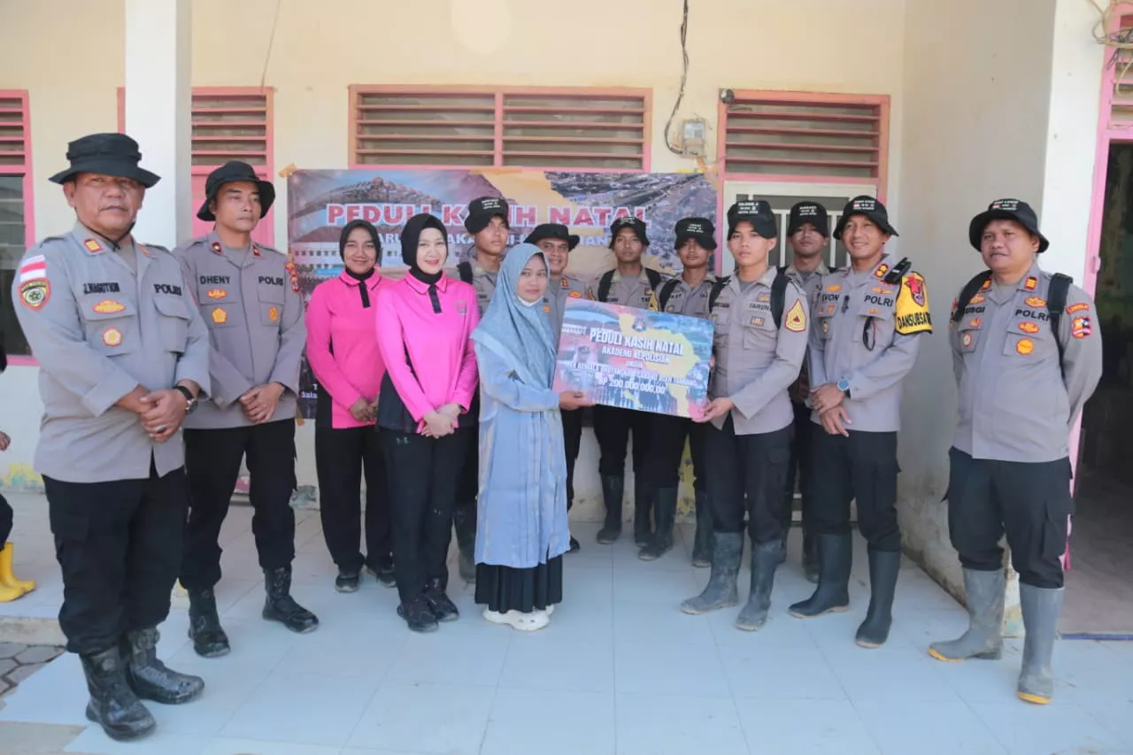 Taruna Akpol Bedah TK Bhayangkari di Aceh Tamiang, Wujud Kepedulian Polri untuk Pendidikan Anak