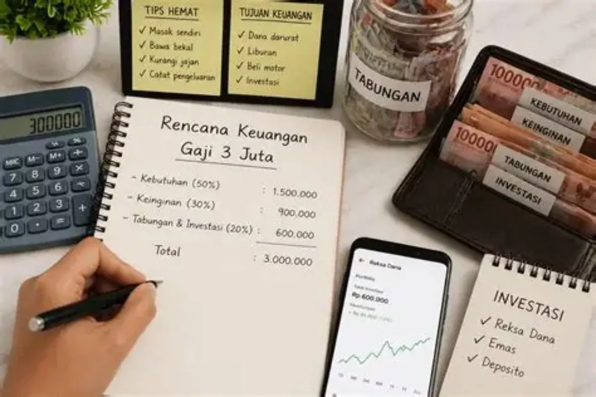 Cara Mengatur Keuangan Gaji 3 Juta Sebulan 2026