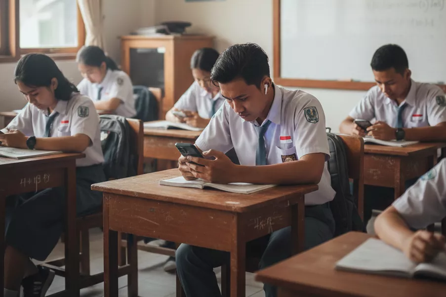 Banten Terapkan Kebijakan Pembatasan Telepon Selular Demi Disiplin dan Prestasi Siswa