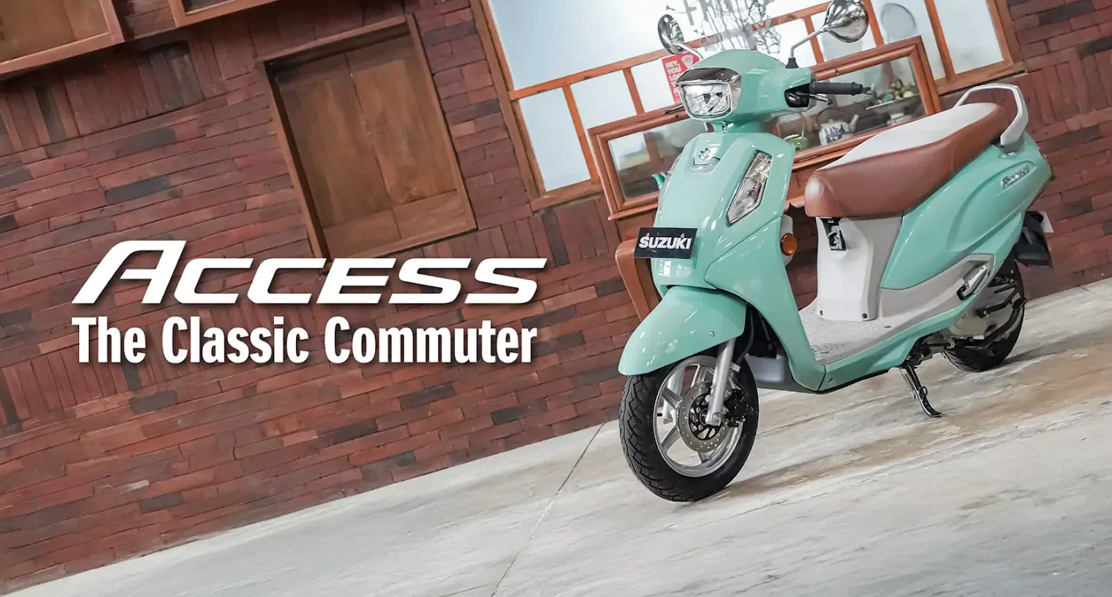 Suzuki Access 125 Hadirkan Skuter Matic Bergaya Retro Modern
