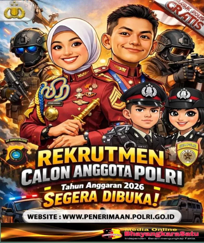 Siapkan Diri! Pendaftaran Anggota Polri 2026 Dibuka Serentak Maret Ini