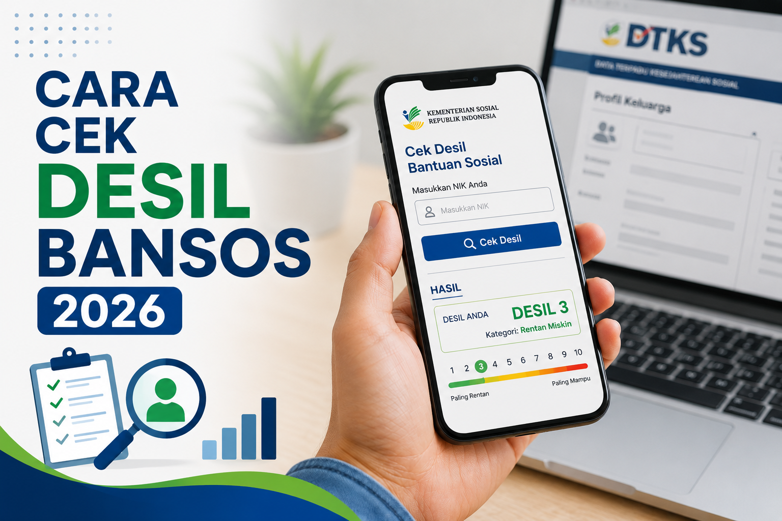 Ini Link Cek Desil DTSEN 2026 untuk Status Penerima Bansos