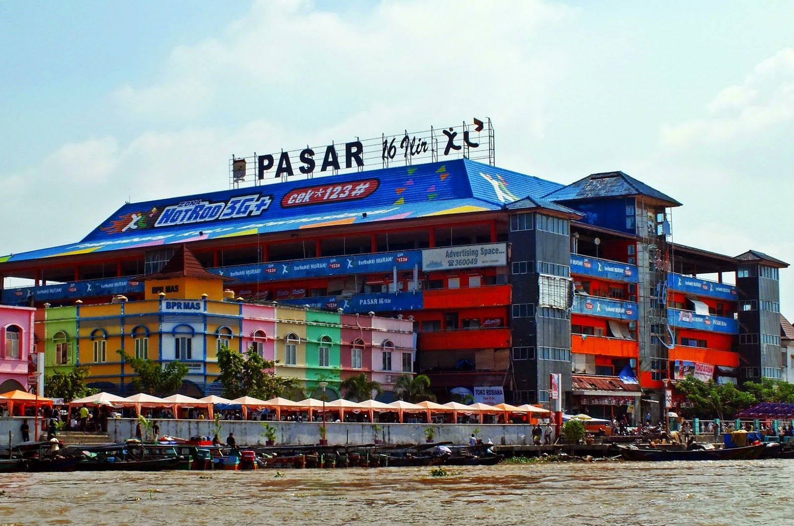 Menyusuri Sejarah Pasar 16 Ilir, Pasar Tertua di Tepian Sungai Musi