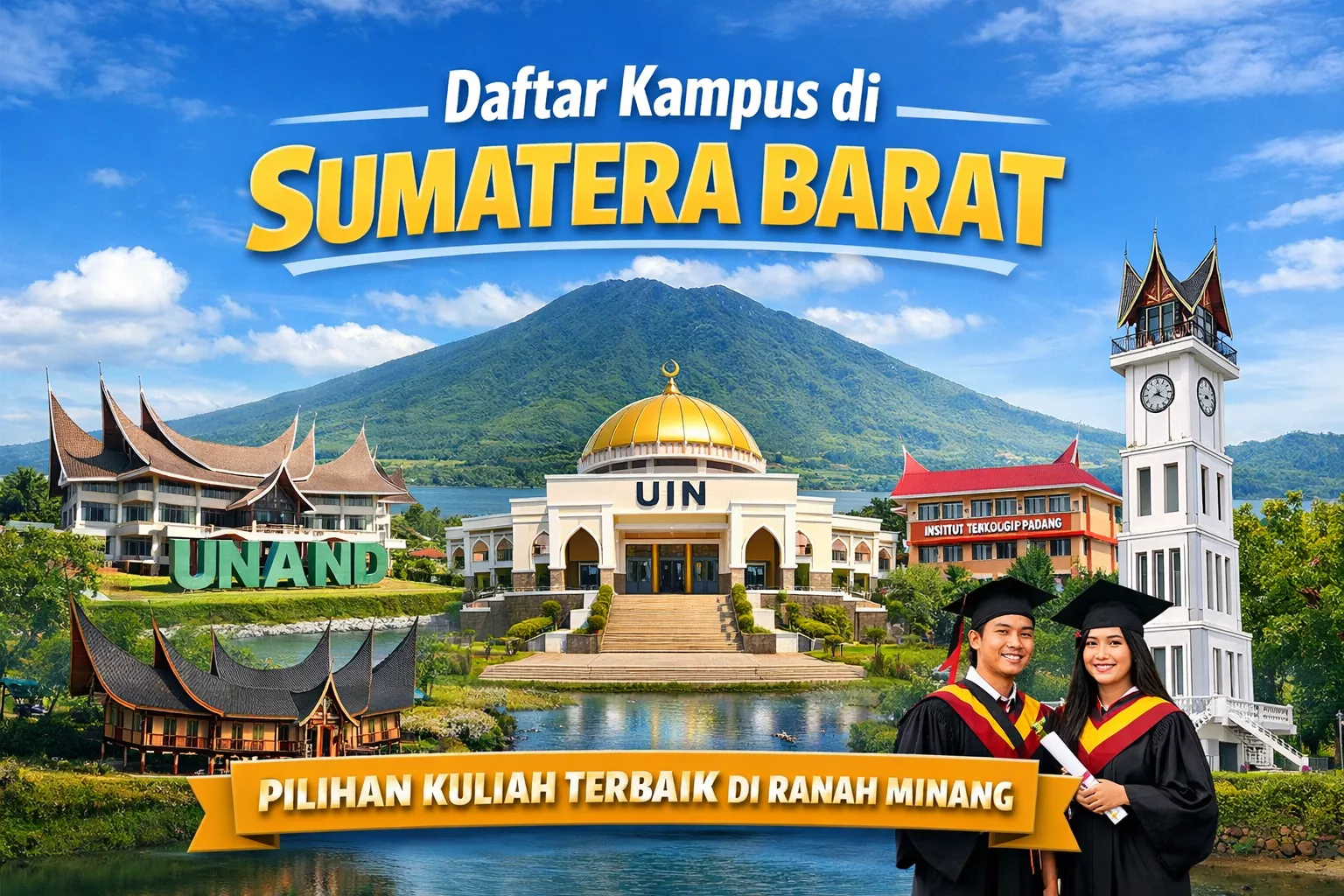 Daftar Kampus di Sumatera Barat: Panduan Lengkap Perguruan Tinggi Negeri & Swasta