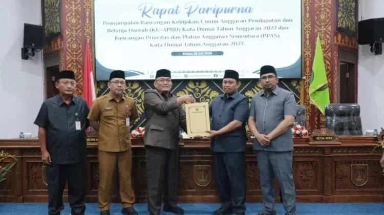 Pemko Dumai Paparkan Rancangan APBD 2027, Pendapatan Diproyeksikan Rp1,5 Triliun