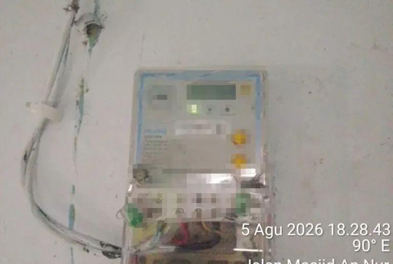KWh Meter Rumah Ketua RT di Dumai Dicabut, PLN Akhirnya Pasang Kembali
