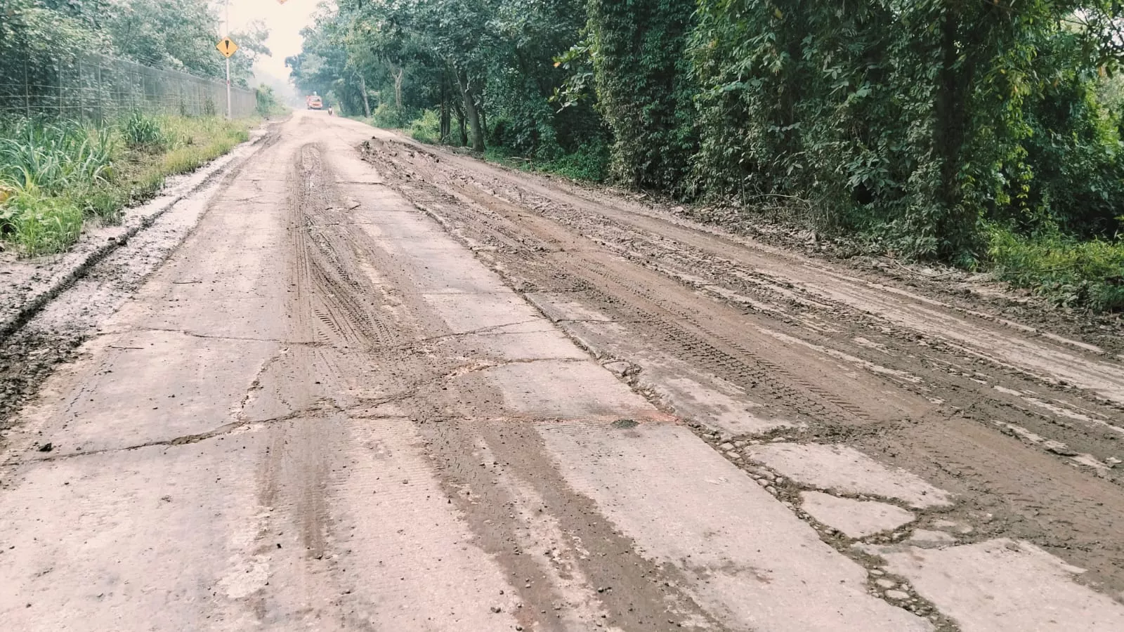 Jalan TPI Dumai Barat Kian Hancur, Warga Menanti Uluran Perhatian Pemerintah