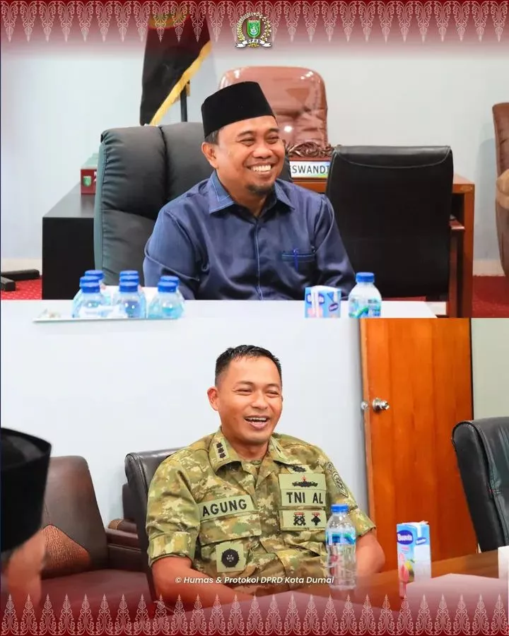 DPRD dan Lanal Dumai Komit Perkuat Kerja Sama Demi Kemajuan Daerah