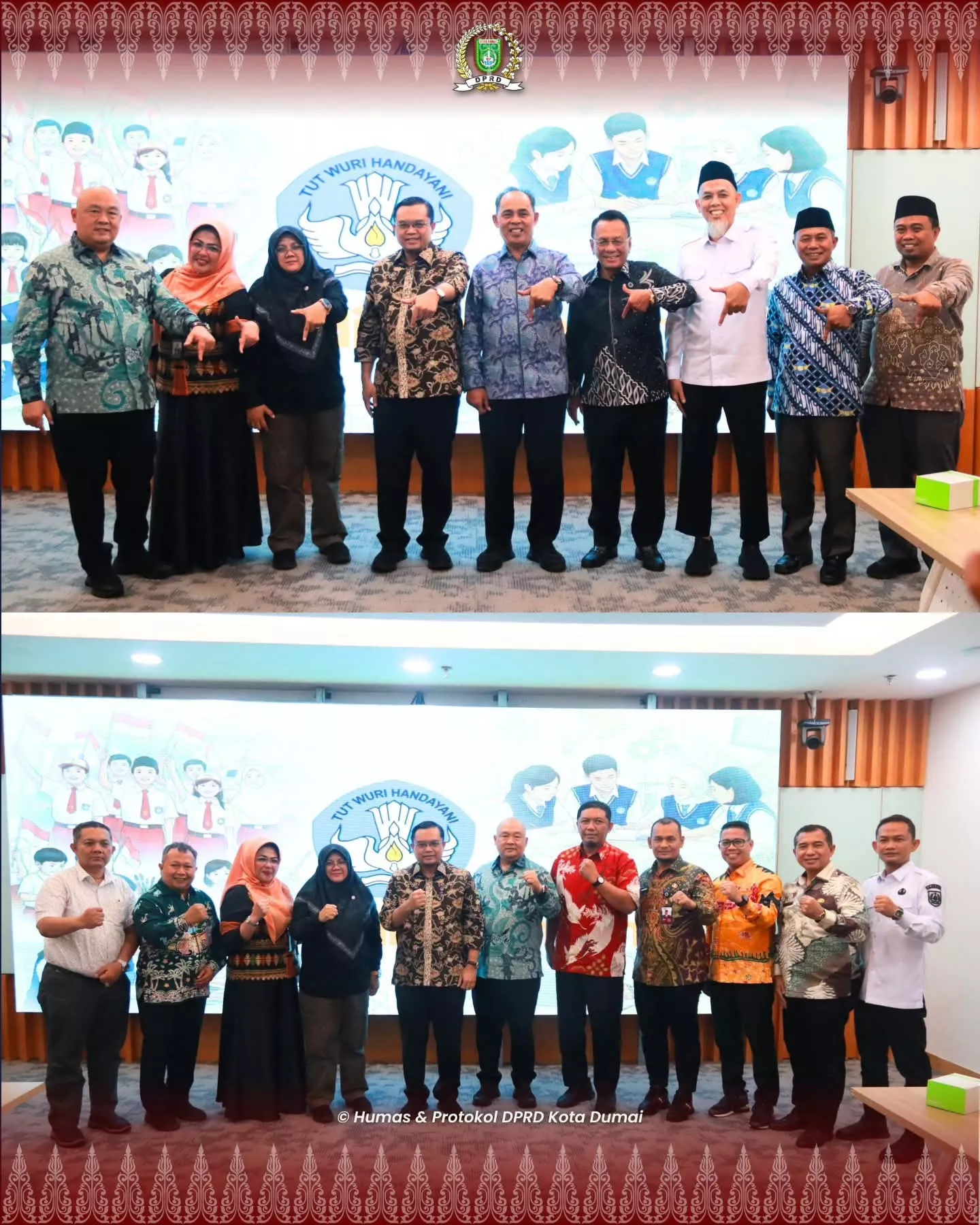 Dumai Perkuat Komitmen Pendidikan, Ketua DPRD dan Wali Kota Hadiri Pemaparan SNT di Jakarta