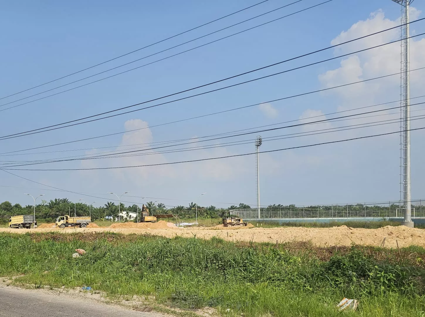 Tanah Urug Stadion Dumai Misterius, Kabid CK Bungkam