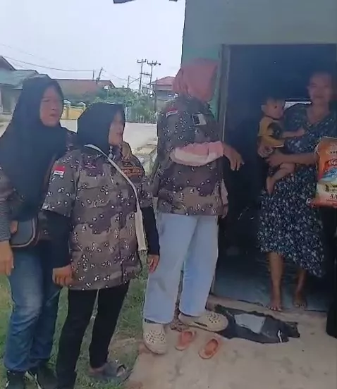 WPS GRIB Jaya Dumai Barat Kembali Gelar Jumat Berkah, Salurkan Bantuan kepada Warga