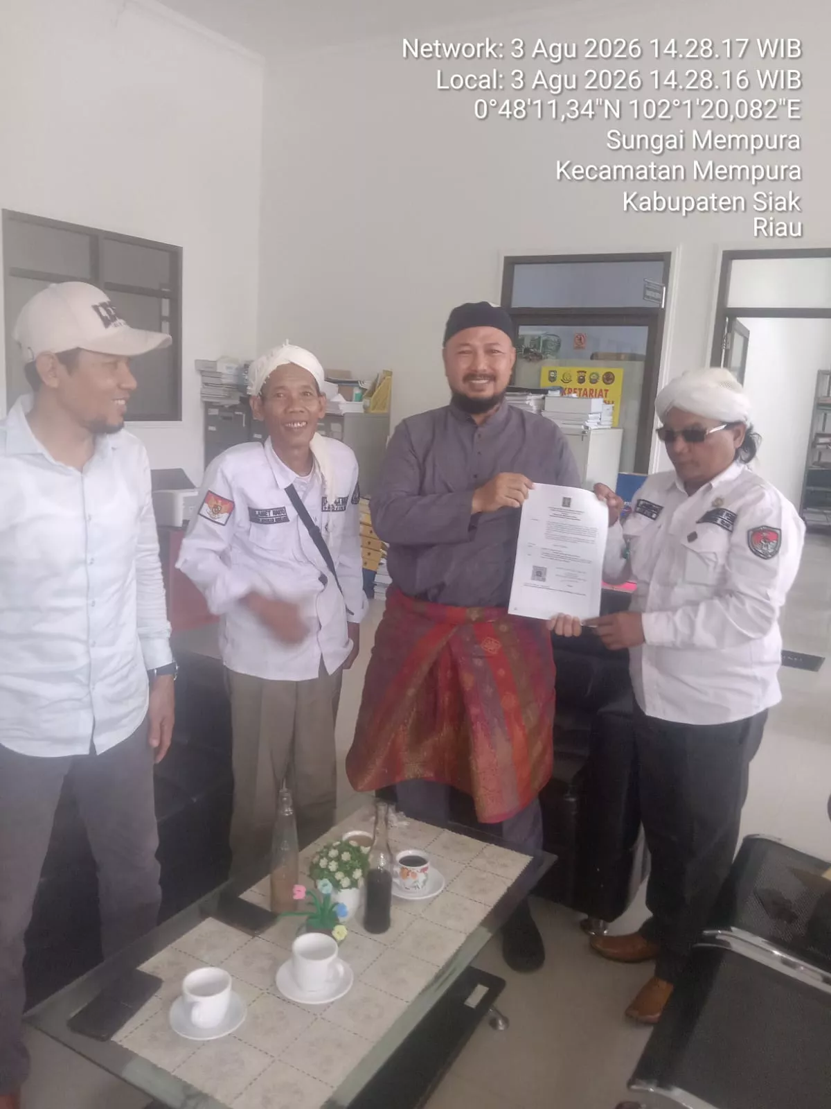 Audiensi ke Sejumlah Instansi, DPP Sikat Perisih Perkuat Kolaborasi dengan Pemkab Siak