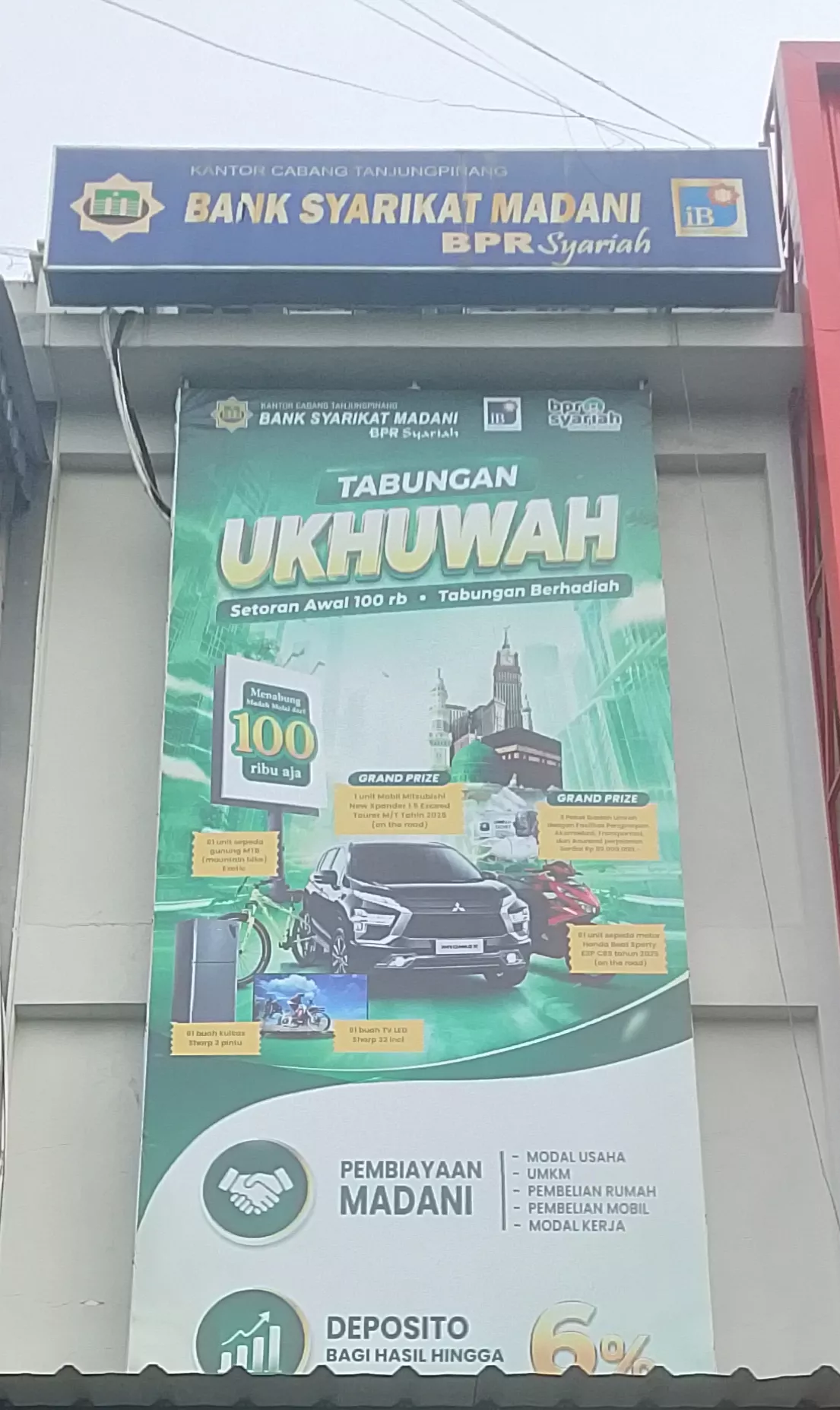 BPRS Syarikat Madani Tanjungpinang Keluarkan Imbauan Kesehatan bagi Karyawan di Tengah Kabut Asap