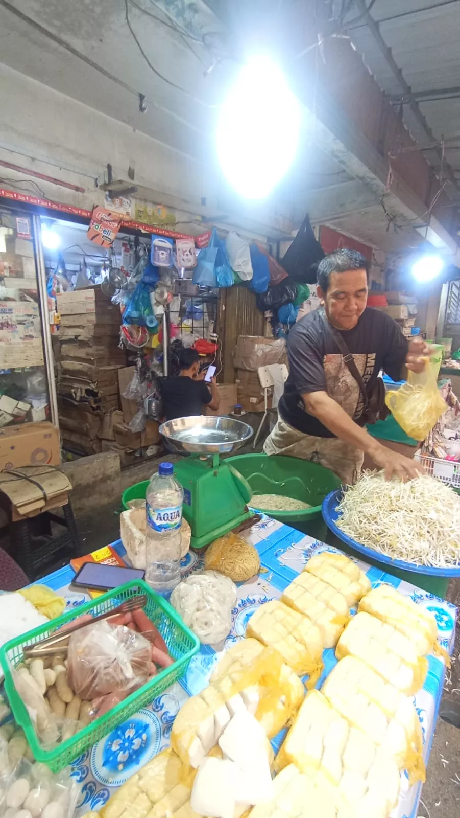 BPRS Syarikat Madani Tanjungpinang Jemput Tabungan Harian Pedagang Pasar, Dukung Inklusi Keuangan